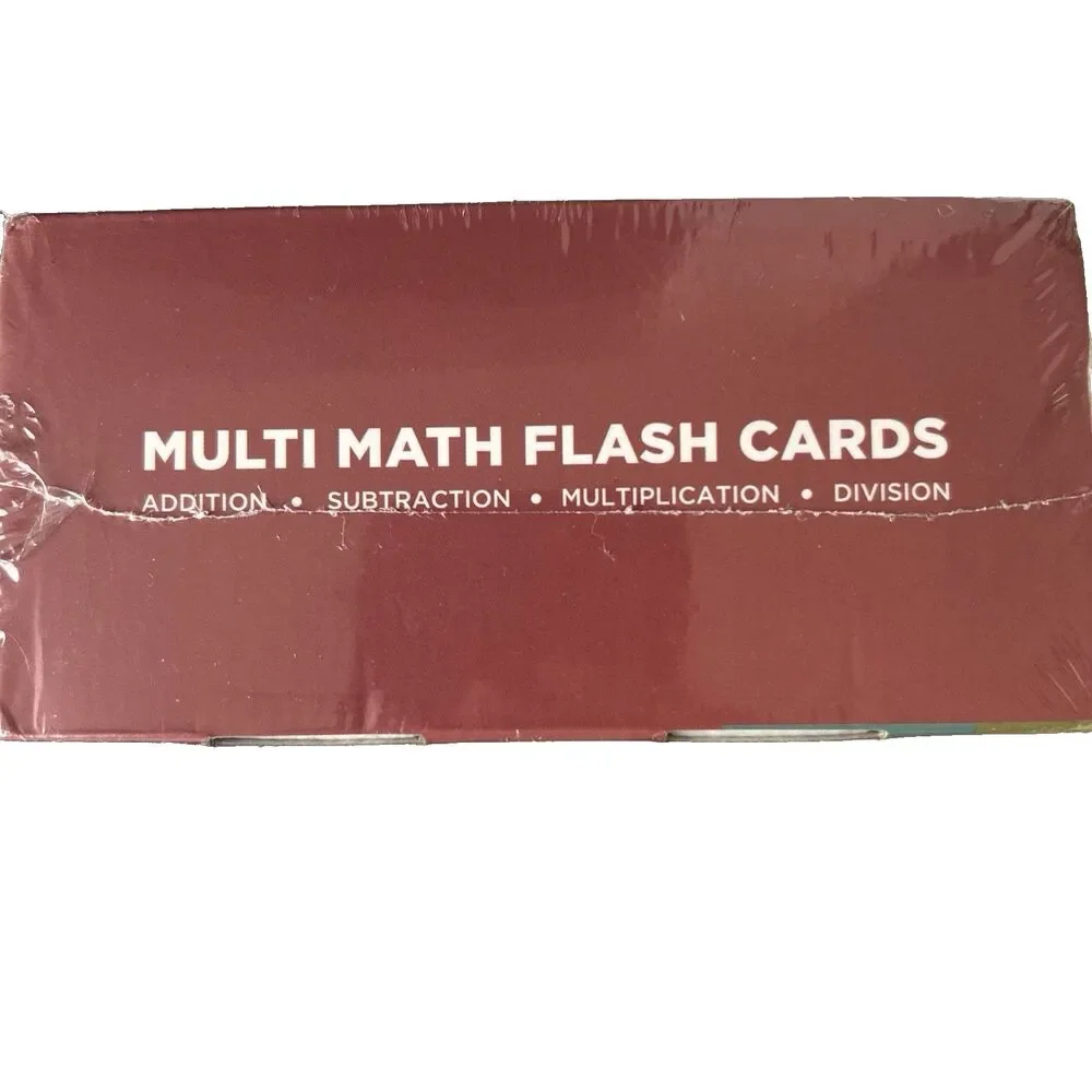 Multi Math 270 Flash Cards Addition, Subtraction, Multiplication, Division NEW